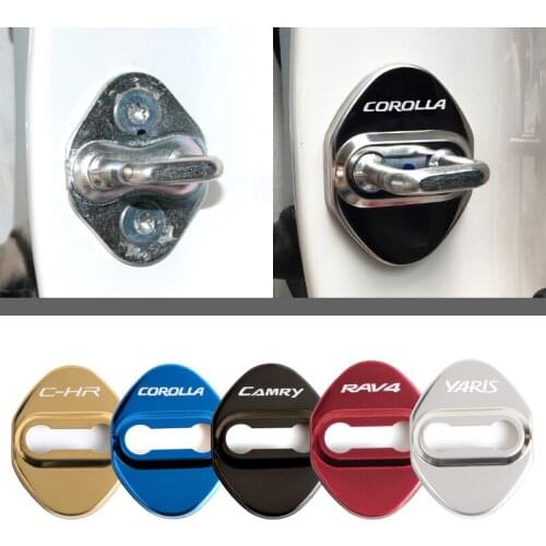Car-Styling Auto Emblems Case For Toyota corolla chr camry prado camry rav4 yaris Stickers Accessories Car Styling