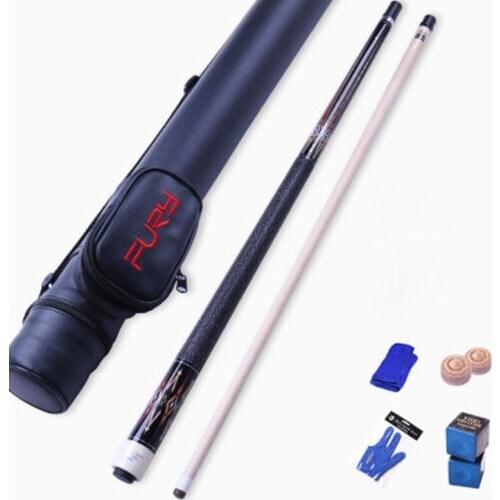 2021 New Arrival FURY DD-02 Series Billiard Pool Cue Stick 12.5mm Tip with Pool Cue Case China