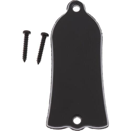 Black 3-Ply Rod Cover For Electric Guitar 2.28x1.02x0.08inch