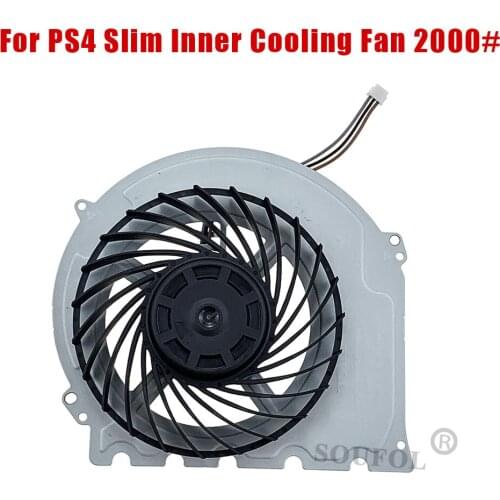 Console Cooler Fan Internal Repair Parts Built-In Cooling Fan For Ps4 Pro Ps4 1200 PS4 Cooler Slim 2000 Console Cpu Cooler Fan