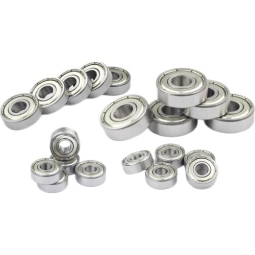 10PC Chrome Steel 604ZZ 4x12x4mm Mini Ball Bearing