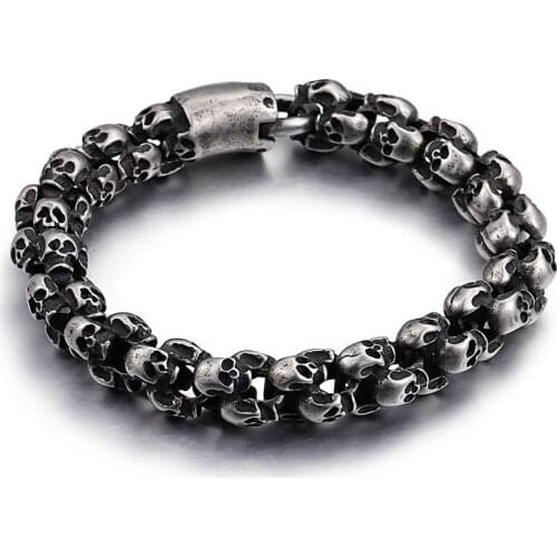 Fashion Retro Titanium Steel Titanium Steel Bracelet Mens Trend Personality Bracelet Jewelry