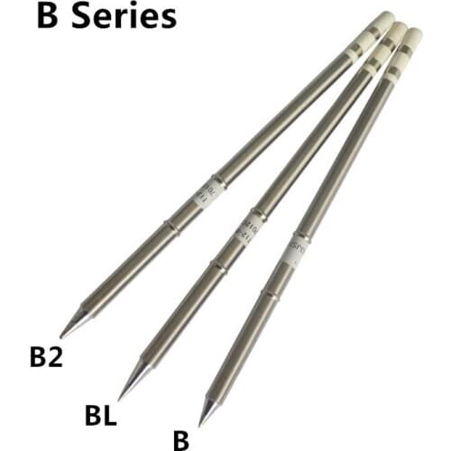 Gudhep T12 Soldering Iron Tips T15 B BL B2 Welding Tips for Hakko FX951 FM203 Soldering Rework Station FM2027 Handle