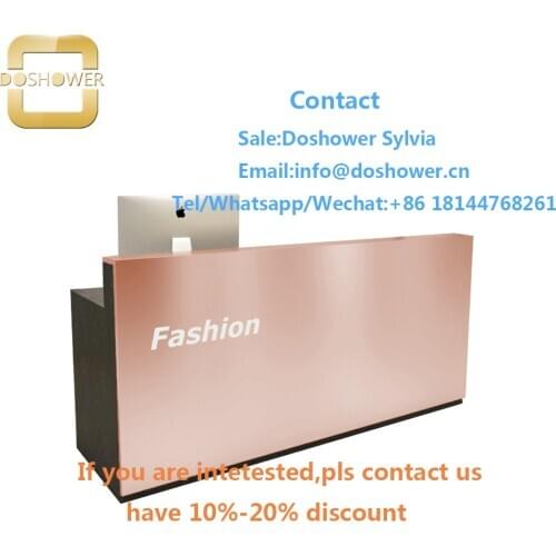 Office counter standing reception desk with stone reception desk for luxury design reception desk