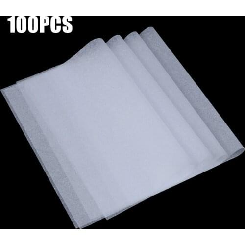 100pcs Translucent Tracing Paperfor Patterns Calligraphy Craft Writing Copying Drawing Sheet Paper Office Supplies