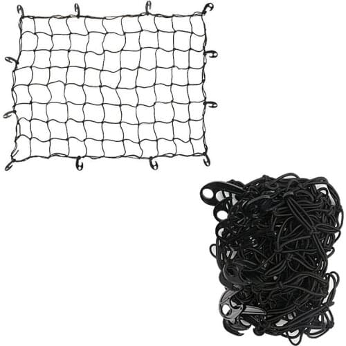 90*120cm Car Freight Net, Pickup Truck Trunk Luggage Fixed Net SUV Off-road Vehicle Luggage Frame Storage Net Car Roof Fixed Net