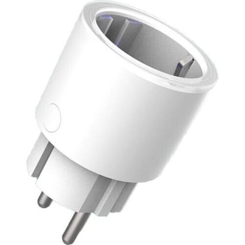 2020 New Smart Plug WiFi Socket WiFi Plug Adaptor EU 10A Power Monitor Timing Function Tuya Smart Life APP Control Smart Plug