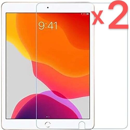 2Pcs Tempered Glass Cover for IPad 2021 8th Pro Air 1 2 3 4 5 7 8 9 10.2 Inch Tempered Screen Protector Film Tablet HD mini 6