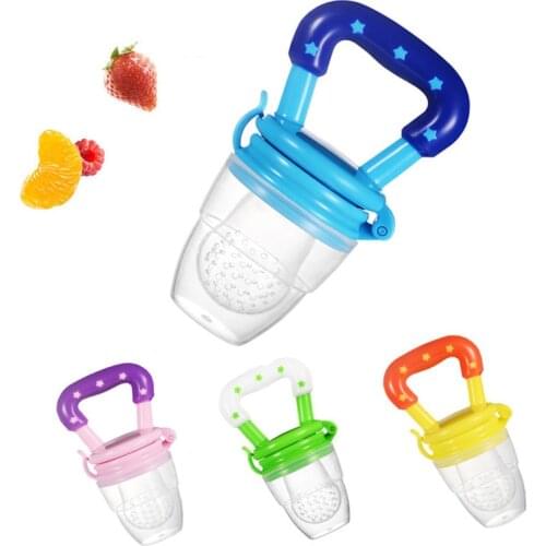 Pacifier clips Infant Baby Teether Vegetable Fruit Teething Toy Ring Chewable Soother Sucking Thumb Teething Nursing Baby