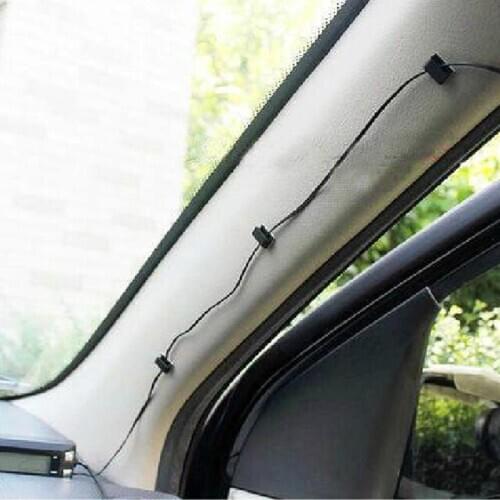 100Pcs/Set Vehicle Wire Clip Portable Car Clamp Automotive Cable Clip Instrument Panel Wiring Clip Cable Holder Auto Supplies