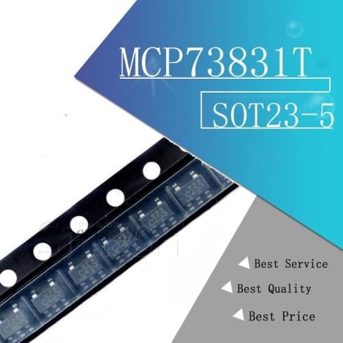 10PCS MCP73831T-2ACI/OT SOT23-5 MCP73831T-2ACI SOT MCP73831T MCP73831 SMD
