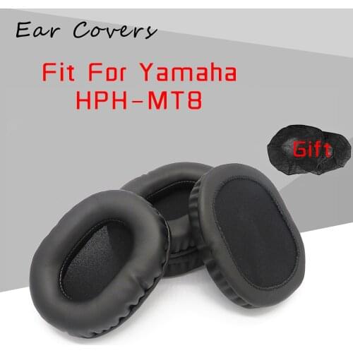 Ear Pads For Yamaha HPH-MT8 HPH MT8 Headphone Earpads Replacement Headset Ear Pad PU Leather Sponge Foam