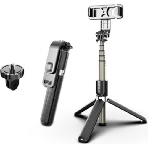 Wireless Bluetooth Selfie Stick with Telescopic Tripod Foldable Bluetooth 4.0 Monopod for iPhone An-droid Cellphones Camera
