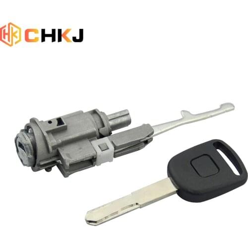 CHKJ For Honda Accord 2003-2011 Car Ignition Switch Cylinder Lock With Key Fit CRV Odyssey Civic City Auto Door Lock Cylinder