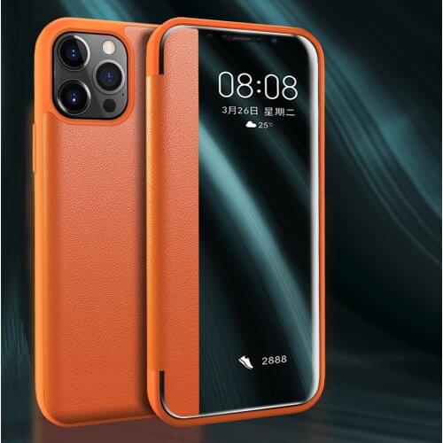 For Phone Case Back Cover Shell iphone7 8Plus X XS Max 11 12Pro leather high-end Crazy Ma Wen Finger Protective sleeve