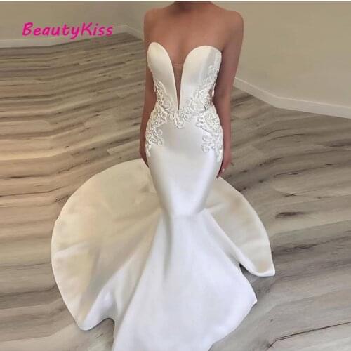 KapokBanyan Mermaid Silhouette Wedding Dresses