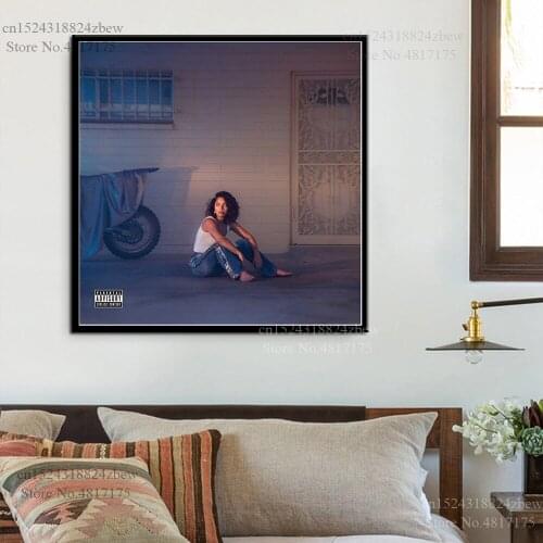 Kiana Lede Poster Rapper Singer Music Album KIKI Canvas Painting Wall Art Posters and Prints Home Decor