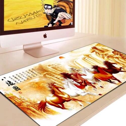 Chinese Painting Mouse Pad Keyboard Desktop Pad Pad Mouse Computer Game Console Mouse Pad XXL Non-slip Suitable for Keyboard Pad