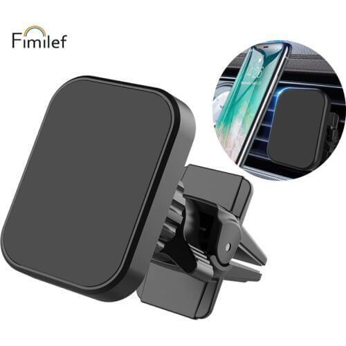 Fimilef Magnetic Phone Holder For Phone In Car Air Vent Mount Universal Mobile Smartphone Stand Magnet Support Cell Holder