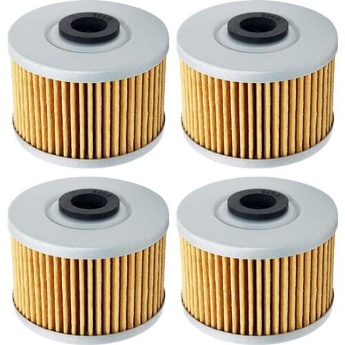 1/2/4pcs Oil Filter for Honda TLR250 1985-1987 TRX250 TRX 250 FOURTRAX TRX250X 1985-1988 1991 1992 TRX700XX 2008-2011