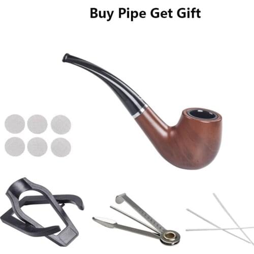 Pipe Mini Portable Removable Circulating Cushing Filtered Tobacco Pipe Gift Set For Mens Smoking Accessories