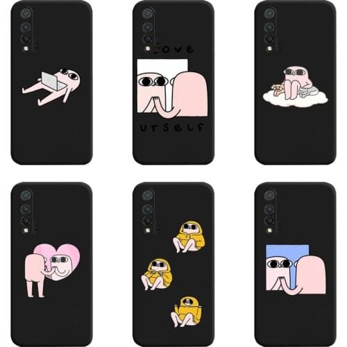 Cartoon Funny big eyes ketnipz Phone Cases For Huawei Nova 6se 7 7pro 7se honor 7A 8A 7C 9C Play