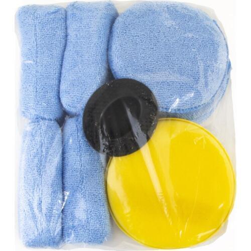 Hot Sale 13PCS Car Manual Wax Polish Sponge And Waxing Suit Microfiber Waxing Sponge Set Care Washing Cleaning