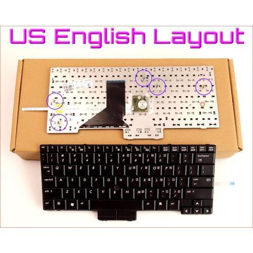 New Keyboard US English Version for HP/Compaq 451748-001 V070146AS1 466105-001 PK1303B0200 AE0T2U00010 506677-001 Laptop