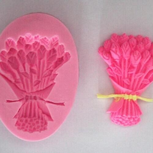 New Flower Silicone Mold Embossed Fondant Cake Decorating Tools DIY Clay Candy Jelly Chocolate Sope Molds