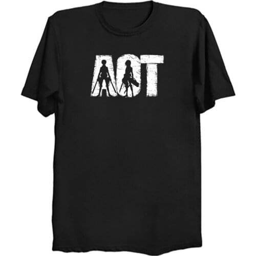 Attack on Titan Shingeki No Kyojin Casual T-shirts Men Fashion Anime Costumes T Shirt Summer Hip Hop Tshirt Cool Top Tees Male