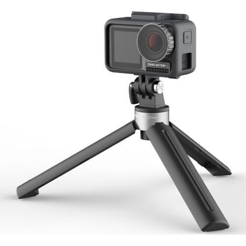 PGYTECH Tripod Mini Handle Desktop For DJI OSMO Mobile 4 Osmo Pocket 2 GoPro Hero 9 8 Action Camera 1/4 thread port expansion
