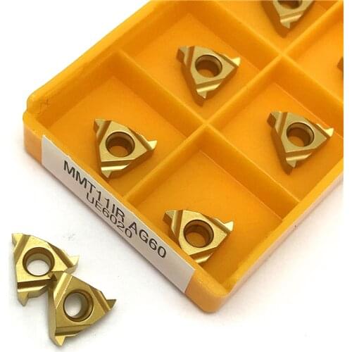 MMT 11IR AG60 UE6020 Thread Turning Tool Cutting tool External threading lathe tool 11IR AG60 carbide insert CNC turning insert