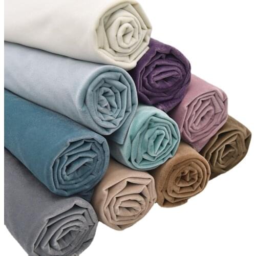 Wide 59" Mirco Velvet Persian flannelette Upholstery Pouffe Sofa Fabric Pillow Window Curtains Material By the Yard