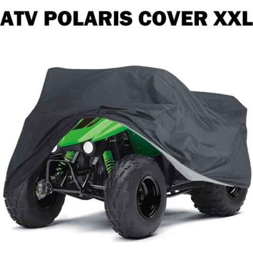 Quad Bike ATV Cover Universal 210D Waterproof Motorcycle Vehicle Scooter Kart Motorbike CoversCamouflage Black