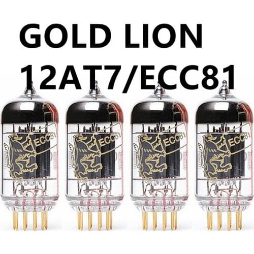 Vacuum Tube GOLD LION 12AT7/ECC81 B739 6201 Factory Test And Match