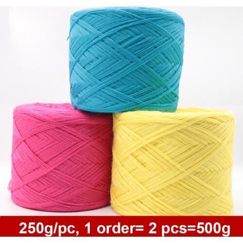 500g Non Bleached Original Ecology Healthy 70% Wool Blanded Knitted Yarn Baby Natural Soft Yarn for Crocheting Knitting Yarns