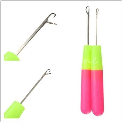 1pcs 15.5cm Handle Tool Crochet Hooks Weave Knitting Knit Braid Needle Craft Hair