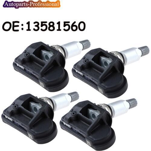 4 pcs/lot Car 13581560 13598775 For 2014-2020 Opel Zafira Tourer C Insignia Vauxhall TPMS Tire Pressure Monitoring Sensor 433MHZ