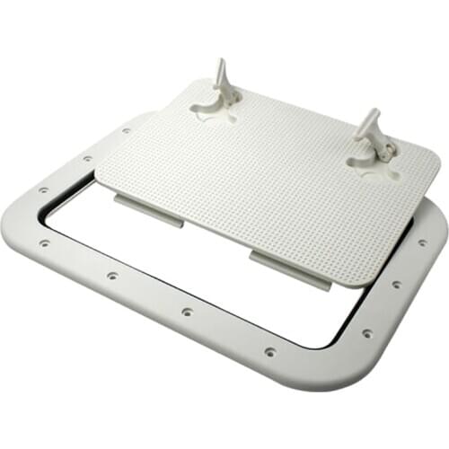 425-315mm Boat Hatch ABS Marine Access/Deck Hatch for Marine Yacht RV Non-Slip Removal Knob Anti-Aging Boat Accessories Marine