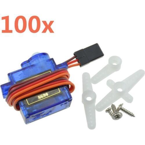 5pcs / 10pcs / 20pcs / 50pcs / 100pcs / 200pcs / 500pcs lot SG90 SG 90 9G Mini Micro Servo for RC 450 Helicopter Airplane Car