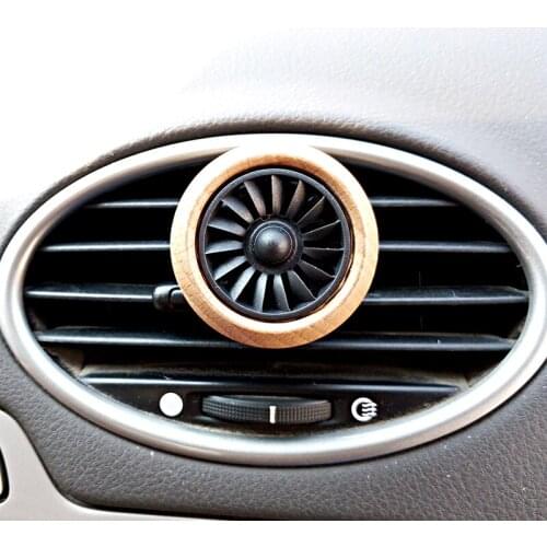 Car Scent Wooden Perfume Air Vent Clip Solid Fragrance For Air Force Freshener Auto Creative Aromatherapy Decoration Accessories
