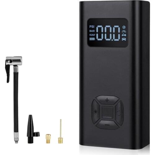 Car Electric Portable Air Compressor Cordless 150 PSI Air Pump Rechargeable Digital 150PSI Auto For Inflatables Motorcycle 2021