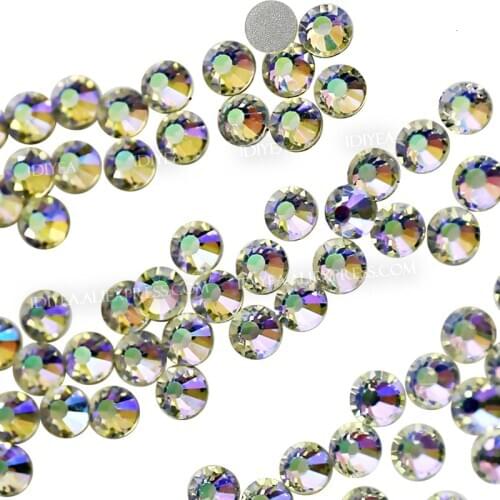 Jonguil AB all sizes SS3-SS30 Non HotFix Rhinestones crystals strass glitters strass for DIY nail art Decoration decors manicure