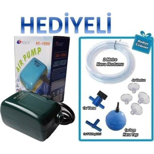 Resun Ac-1000 Single Output Aquarium Air Motor (25 Watt) Gift 406653710