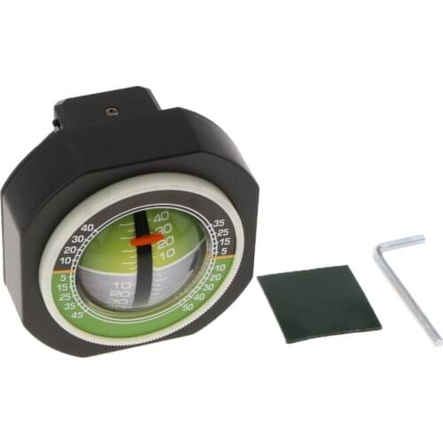 Car Angle Tilt Inclinometer Measurement with LED lights Bright Gradient Tool