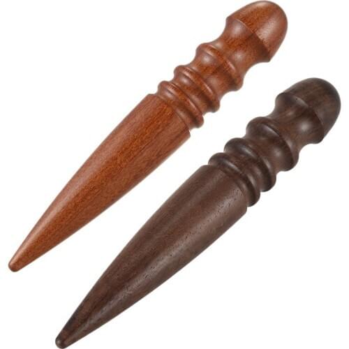 Leather craft Wooden Stick Leather Edge Burnisher Polisher Polishing Tool