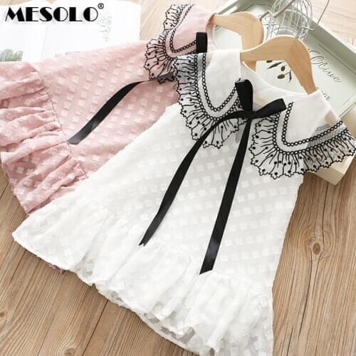 Summer Girl Clothes Kids Dresses For Girls Lace Flower Dress Baby Girl Party Wedding Dress Children Girl Princess Dress