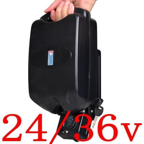 24V 36V electric bicycle battery 24V 36V 10AH 12AH 13AH 15AH 20AH lithium battery for 250W 350W 500W motor with 2A charger