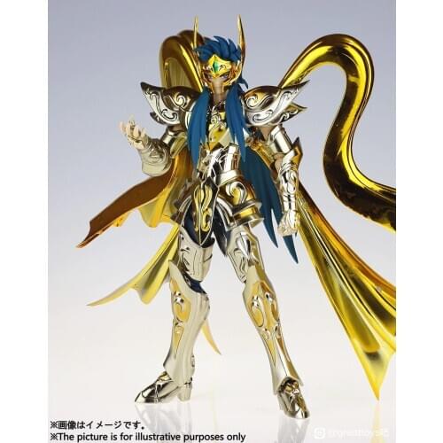 MODEL FANS NEW BATCH IN-STOCK GreatToys EX Aquarius Camus God Cloth SOG Metal Armor GT EX Saint Seiya Myth Cloth Action Figure