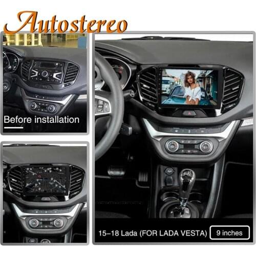 Android 10.0 6+128/2+16/4+64 For LADA Vesta Cross Sport 2015-2020 Car GPS Navigation Radio Multimedia Video Player Tape Recorder